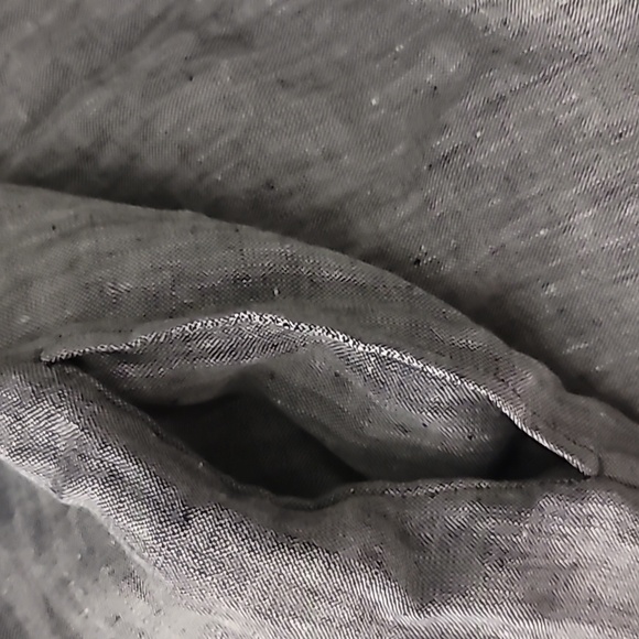 Lands End Women's Linen Dress Sz Small Knee Length Pockets Shift Minimalist - Picture 6 of 6